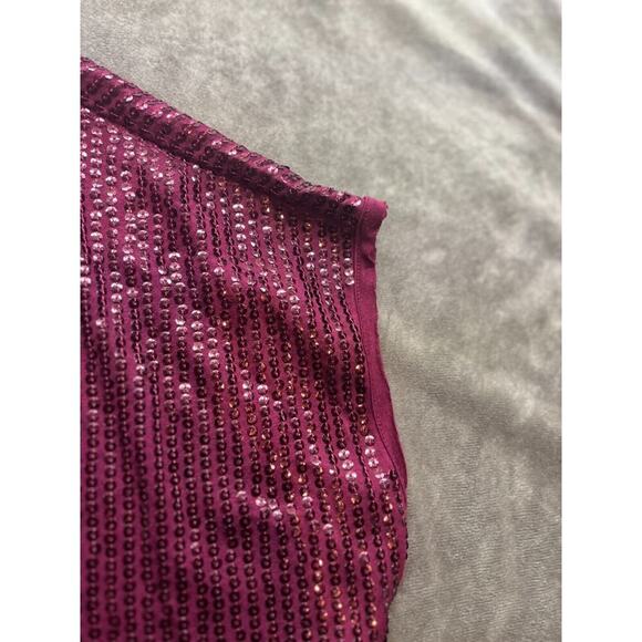 Tommy Bahama‎ Women’s Large Red Beaded Sequins Short Sleeve Blouse NWT - Picture 2 of 5